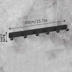 Wall Mounted Kitchen Tool Storage Shelf with Hook