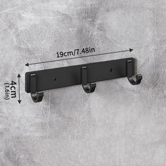 Wall Mounted Kitchen Tool Storage Shelf with Hook