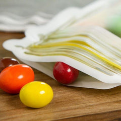 4-Piece Food Storage Freezer Ziplock Bags