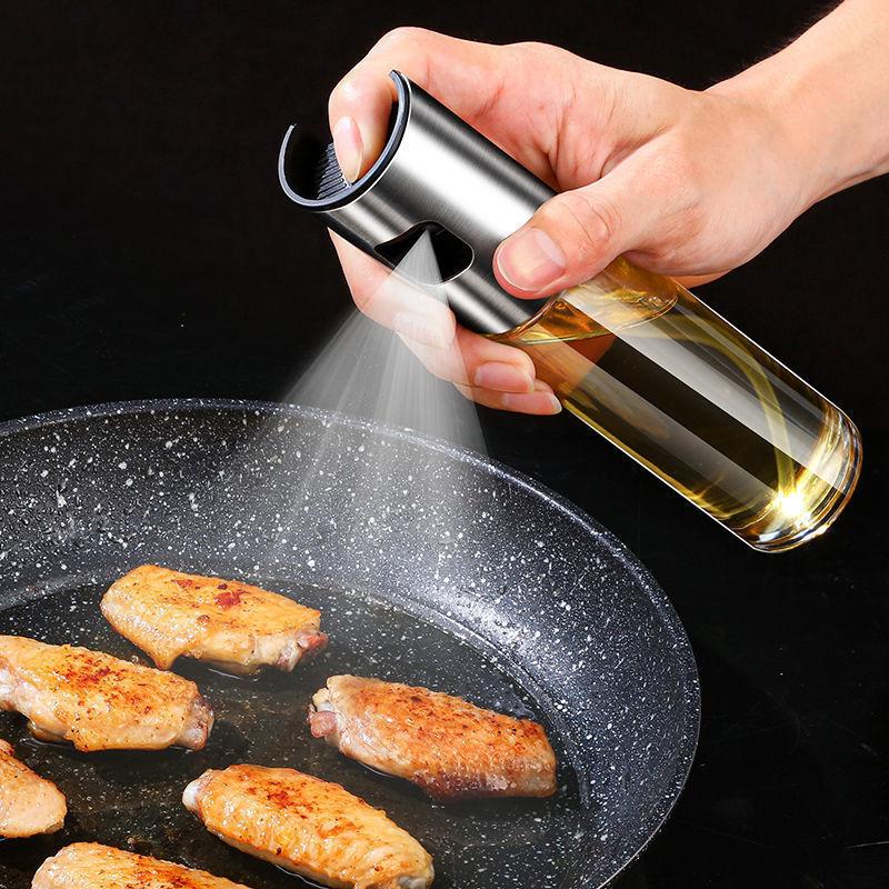 100ml Olive Sprayer Spray Bottle Kitchen Cooking Glass Can