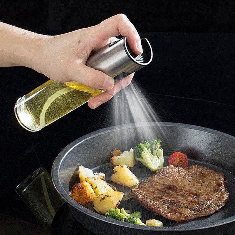 100ml Olive Sprayer Spray Bottle Kitchen Cooking Glass Can