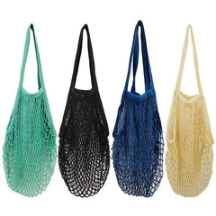 Mesh Hanging Bag for Kitchen Storage, Organizer for Garlic Ginger Onions Fruits