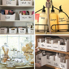 120 Pcs Kitchen Labels Seasoning Labels For Containers Organization