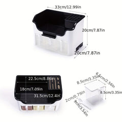 Plastic Seasoning Box with 3 Spoons and 3 Style Boxes