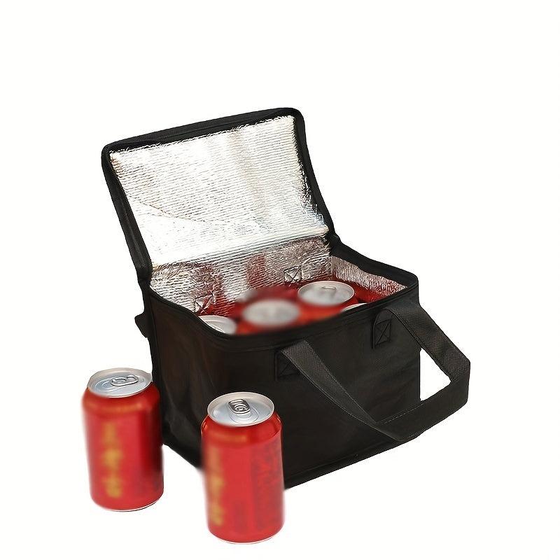 Insulated Lunch Bag Aluminum Foil Lunch Box Office School Picnic Beach