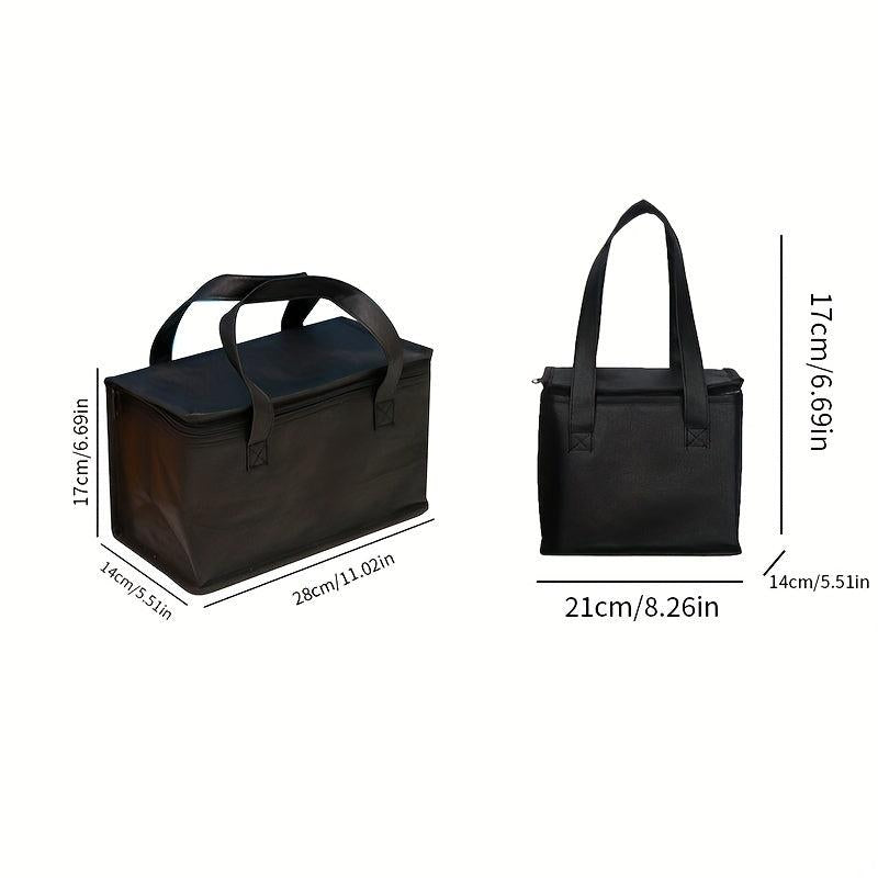 Insulated Lunch Bag Aluminum Foil Lunch Box Office School Picnic Beach