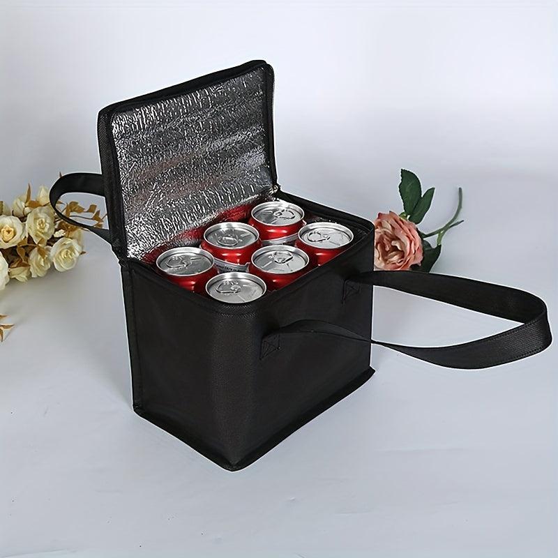 Insulated Lunch Bag Aluminum Foil Lunch Box Office School Picnic Beach