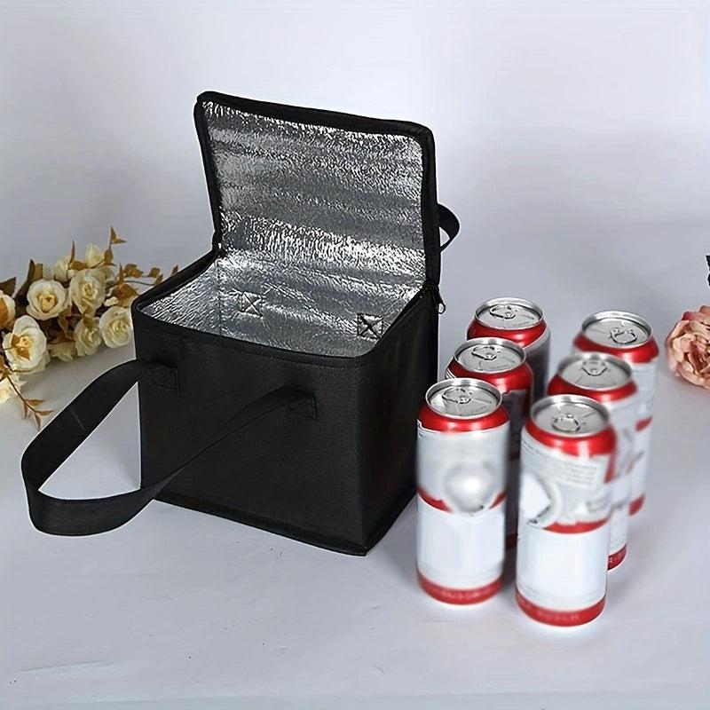 Insulated Lunch Bag Aluminum Foil Lunch Box Office School Picnic Beach