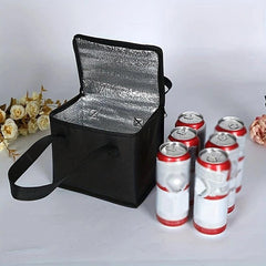 Insulated Lunch Bag Aluminum Foil Lunch Box Office School Picnic Beach