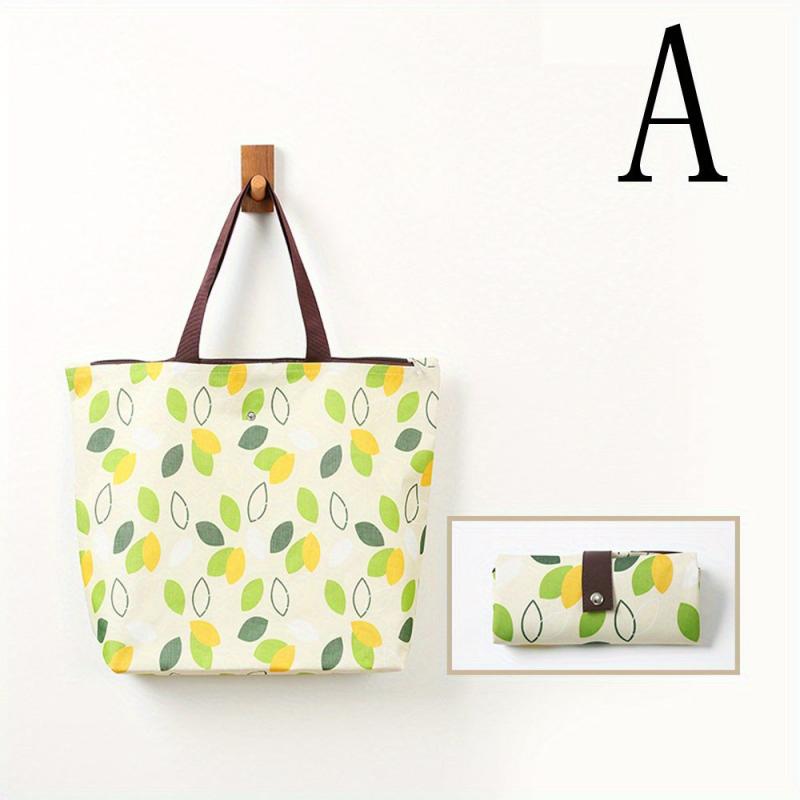 Reusable Grocery Bags Foldable Washable Waterproof 35LB Heavy Duty Shopping Tote
