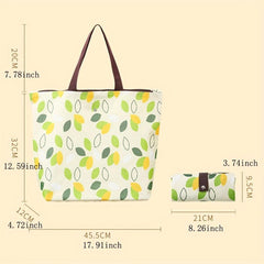 Reusable Grocery Bags Foldable Washable Waterproof 35LB Heavy Duty Shopping Tote