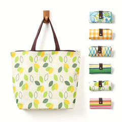 Reusable Grocery Bags Foldable Washable Waterproof 35LB Heavy Duty Shopping Tote