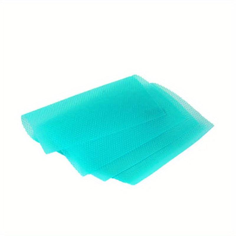 4pcs LGBT Rainbow Shelf Liners Washable Waterproof Non-Slip Fridge Mats