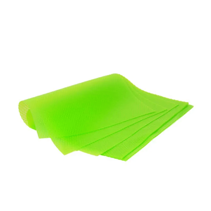 4pcs LGBT Rainbow Shelf Liners Washable Waterproof Non-Slip Fridge Mats