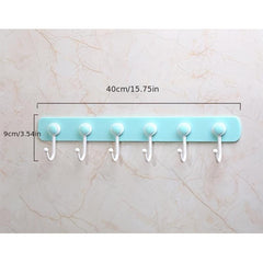 360 Rotating Storage Shelf With 6 Hooks Spoon Spatula Organizer