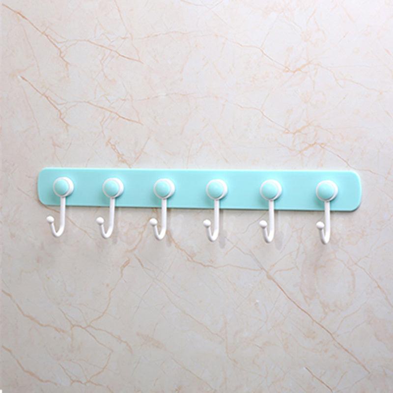 360 Rotating Storage Shelf With 6 Hooks Spoon Spatula Organizer