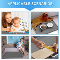 Under Sink Mat Waterproof Cabinet Protector Silicone Mats Holds Up To 2 Gallon