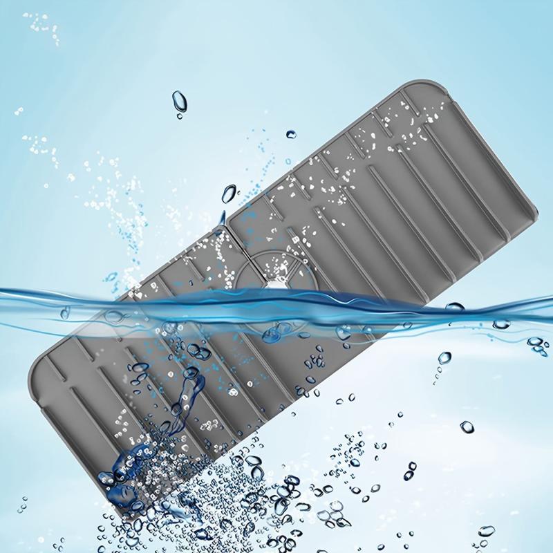 Silicone Kitchen Sink Splash Guard for Faucet