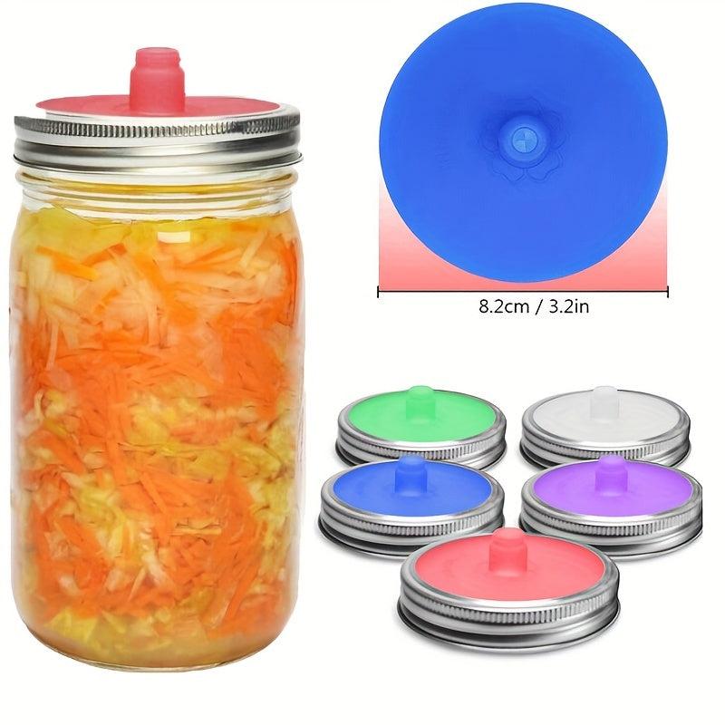 Silicone Mason Jar Pickle Lid Wide Mouth Standard Mouth Fermentation Lid