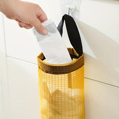 Mesh Hanging Bag Holder Foldable Washable Organizer