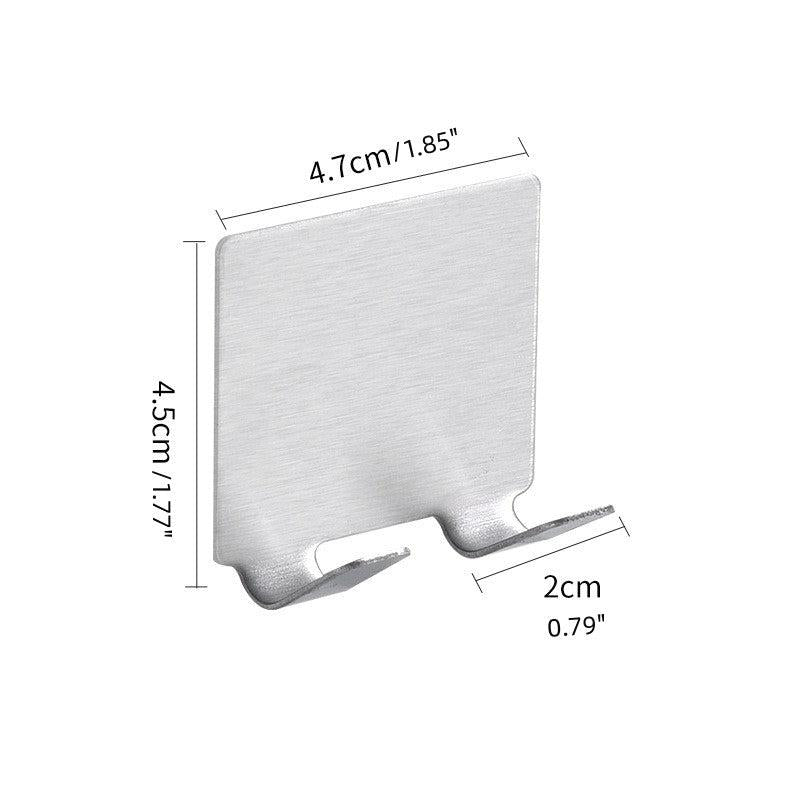 Stainless Steel Sink Sponges Holder Self Adhesive Drying Rack