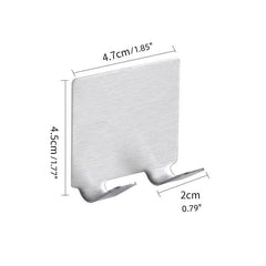 Stainless Steel Sink Sponges Holder Self Adhesive Drying Rack