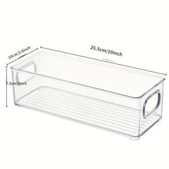 Stackable Fridge Organizer Bins Set