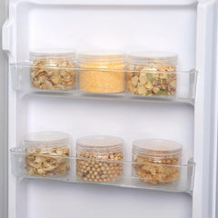 3pc Airtight Food Storage Containers with Lids, Ideal for Candy, Biscuits, Tea