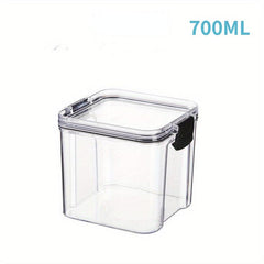 Clear Airtight Food Storage Container With Lid