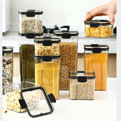 Clear Airtight Food Storage Container With Lid
