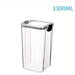 Clear Airtight Food Storage Container With Lid