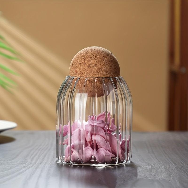 Lead Glass Bottles Sealed Jars 3pcs Set