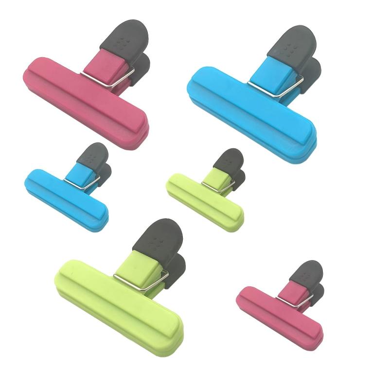 6 Pack Large Chip Bag Clips Assorted Sizes Food Bag Clips