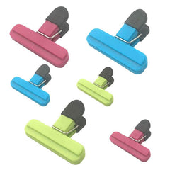 6 Pack Large Chip Bag Clips Assorted Sizes Food Bag Clips