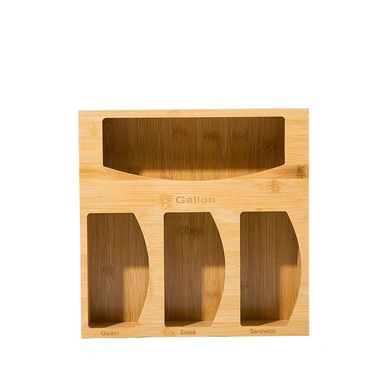 Bamboo Storage Bag Fresh Keeping Box Kitchen Drawer Organizer