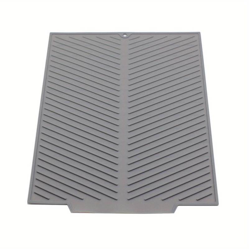 1pc Silicone Draining Board Mat Large Drain Pad Eco Friendly Drainer Mat