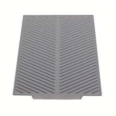1pc Silicone Draining Board Mat Large Drain Pad Eco Friendly Drainer Mat