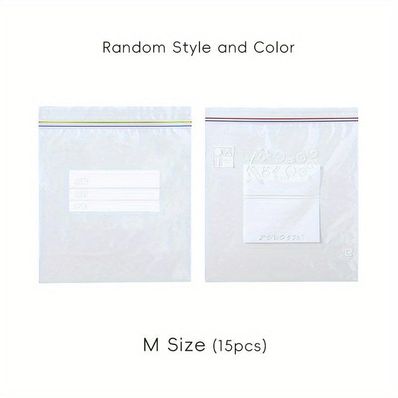 Reusable Storage Zipper Bags Fresh keeping Anti-odor Leak Proof Freezer Bag