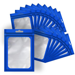 100pcs Matte Mylar Bags Smell Proof Ziplock Bag Packaging Pouch Bag