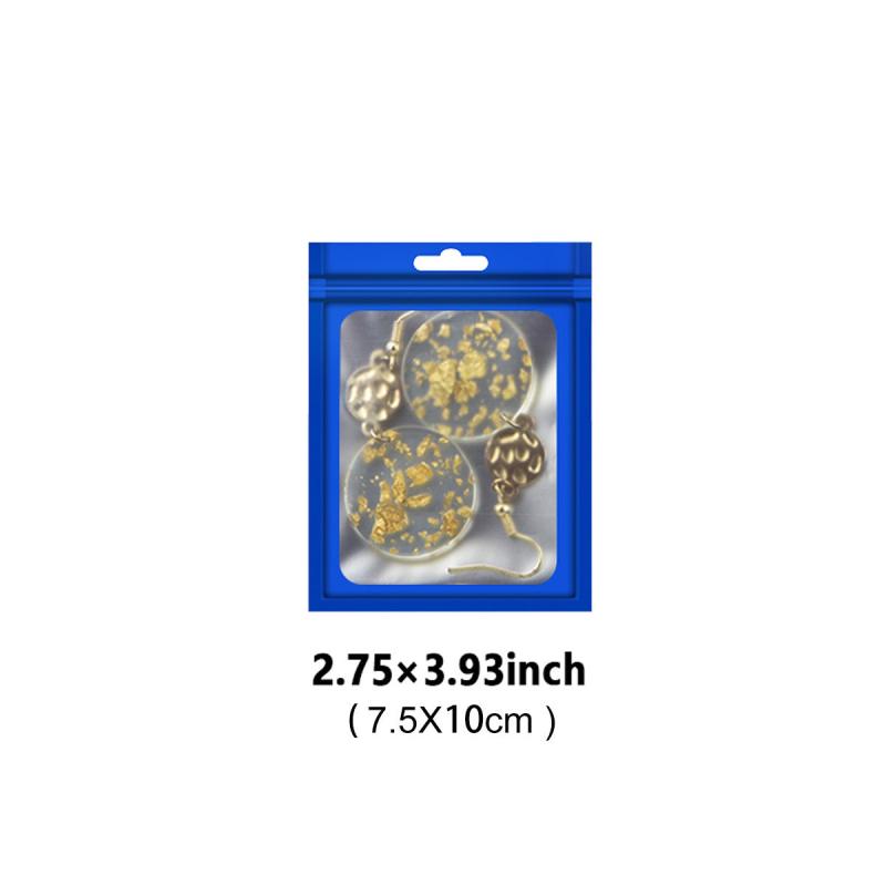100pcs Matte Mylar Bags Smell Proof Ziplock Bag Packaging Pouch Bag