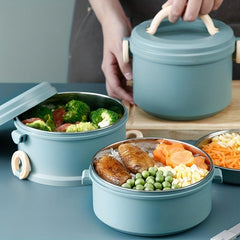 Large Capacity Insulated Lunch Boxes for Office Workers, Students & Teens
