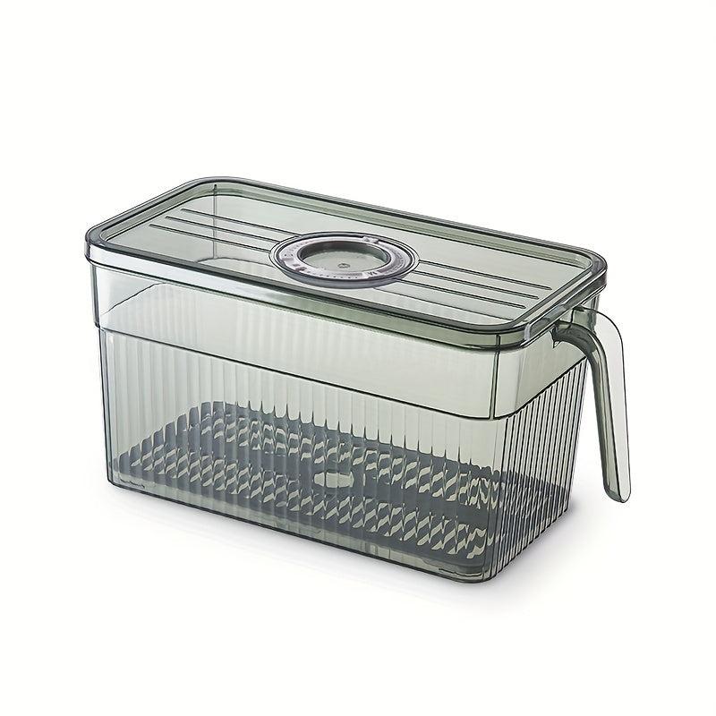 1pc Plastic Refrigerator Storage Box Fresh Keeping Box Refrigerator Fruit
