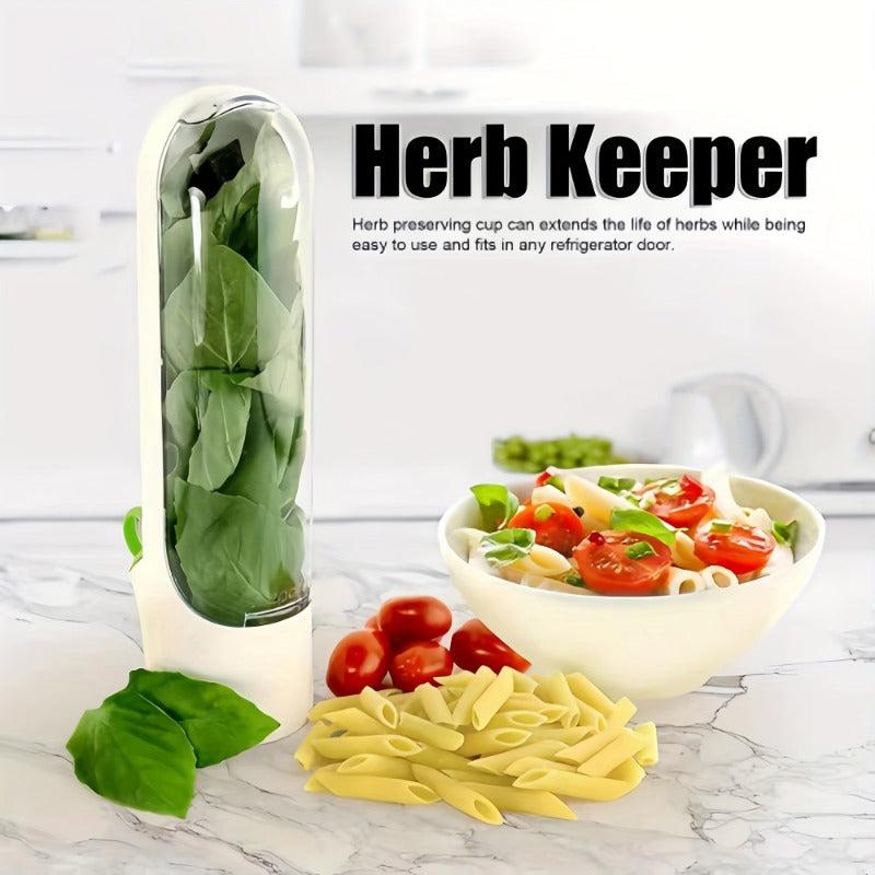 Herb Saver Refrigerator Pod Vegetable Preservation Container