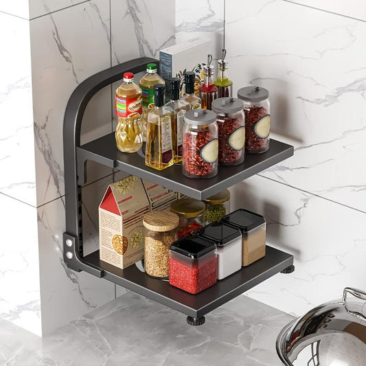 Adjustable Pan Organizer Rack For Kitchen