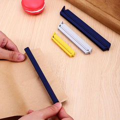 12pcs Food Sealing Clip Moisture-proof Sealing Snap Snack Standing Clip