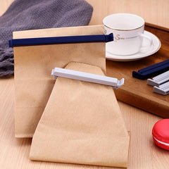 12pcs Food Sealing Clip Moisture-proof Sealing Snap Snack Standing Clip