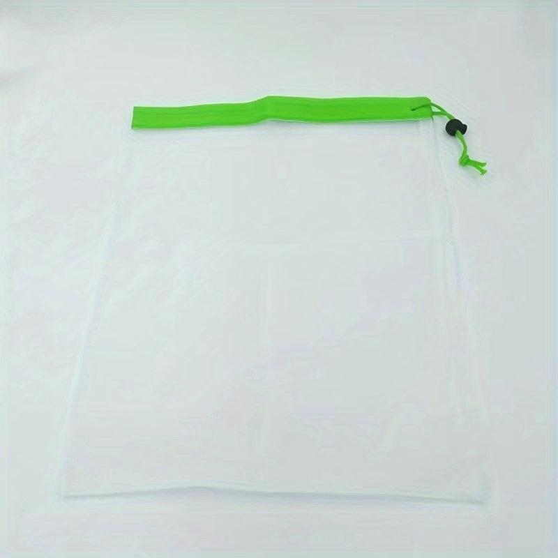5pcs Reusable Drawstring Food Storage Bag Mesh Bags for Fruits and Vegetables