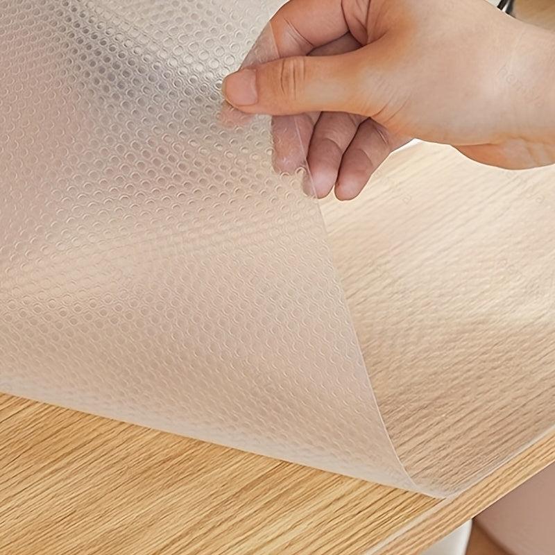 Vinyl Clear Shelf Liners Waterproof Stainproof Refrigerator Mat