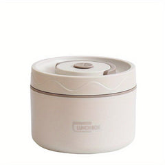 Stainless Steel Insulated Lunch Box Food Fresh keeping Box Layer Sealed Divider
