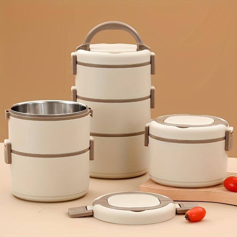 Insulated Stainless Steel Bento Box Leakproof Lunch Box for Teens and Workers